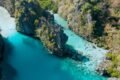 Indonesia aerial view of the turquoise lagoon in palawan, philippines, showcasing stunning waters misool island, raja ampat a hidden paradise that makes you excited (travel guide)