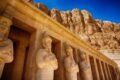 Egypt statues of pharaohs at hatshepsut temple in karnak, showcasing ancient egyptian artistry and historical significance luxor complete travel guide to